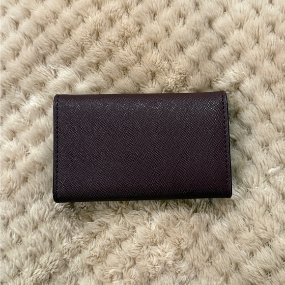 NWOT Kate Spade Deep Purple Key & Card Holder - Picture 2 of 3